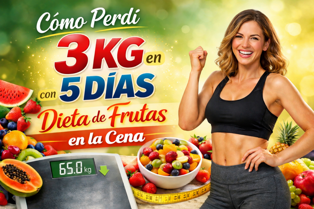 Dieta de las Frutas para Bajar de Peso: Cómo Perder 3 Kilos en 5 Días