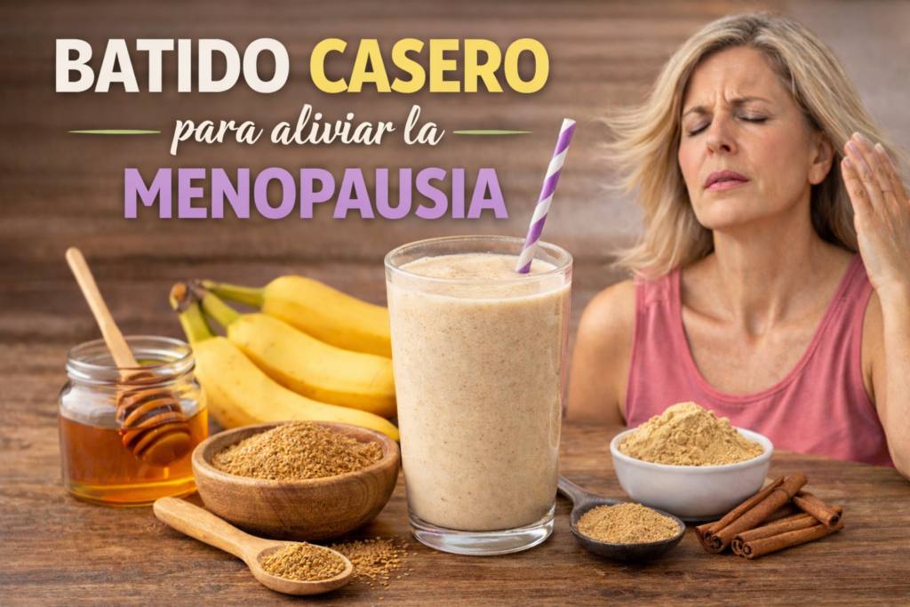Batido para el Equilibrio Hormonal en la Menopausia